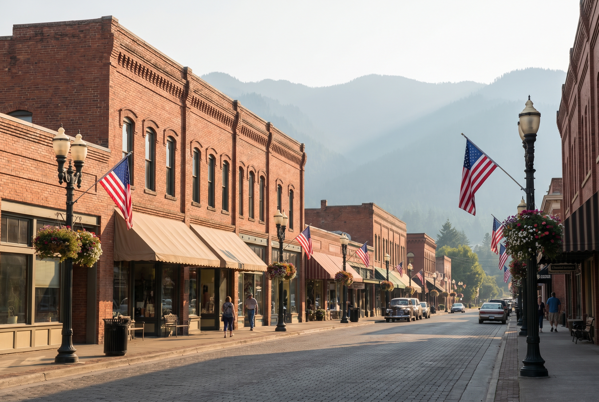 Historic downtown Auburn, WA