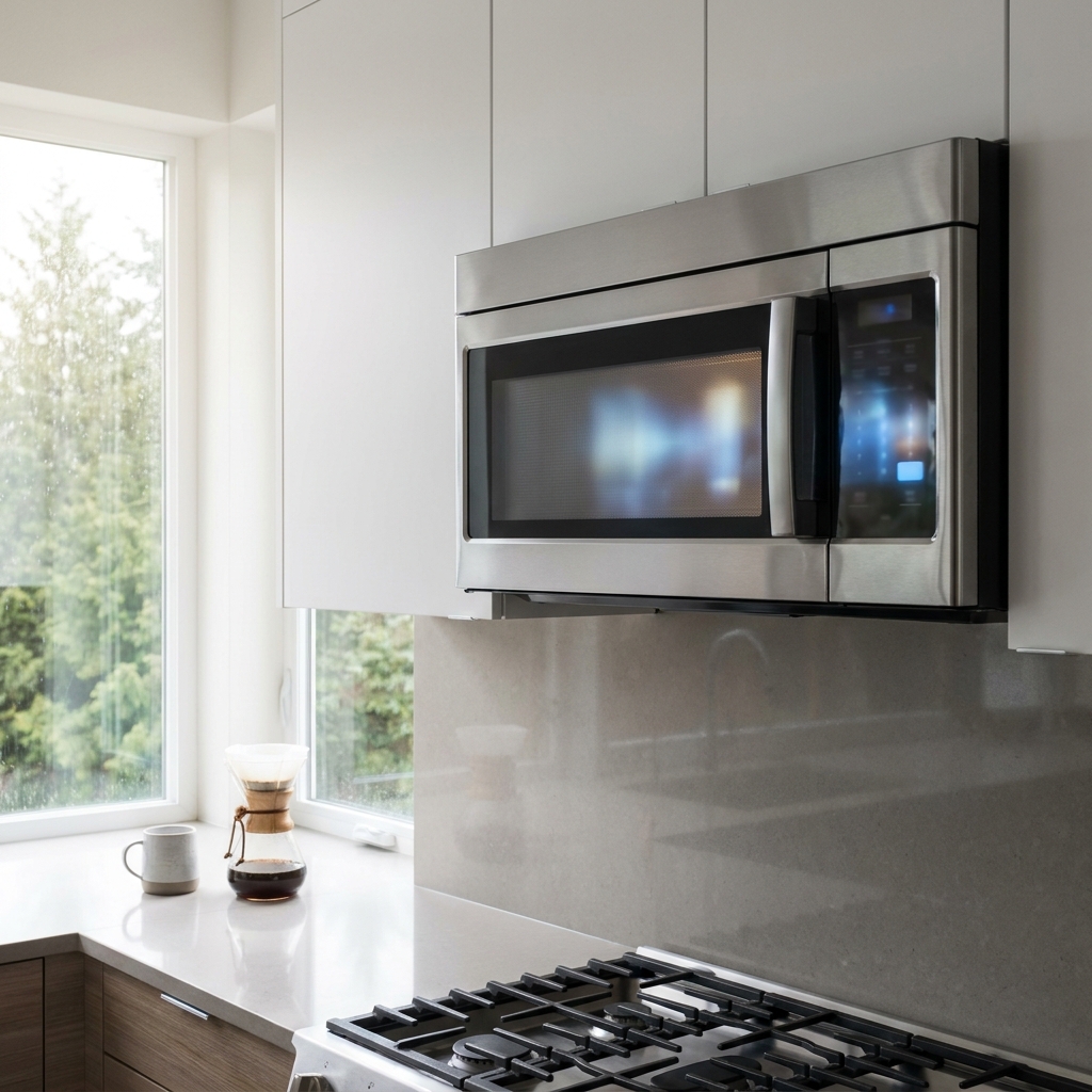 Over-the-range microwave we service in Seattle and Tacoma