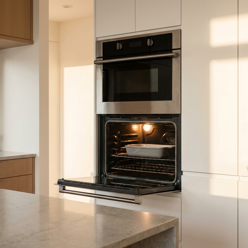 Wall-mounted double oven we repair in Seattle and Tacoma