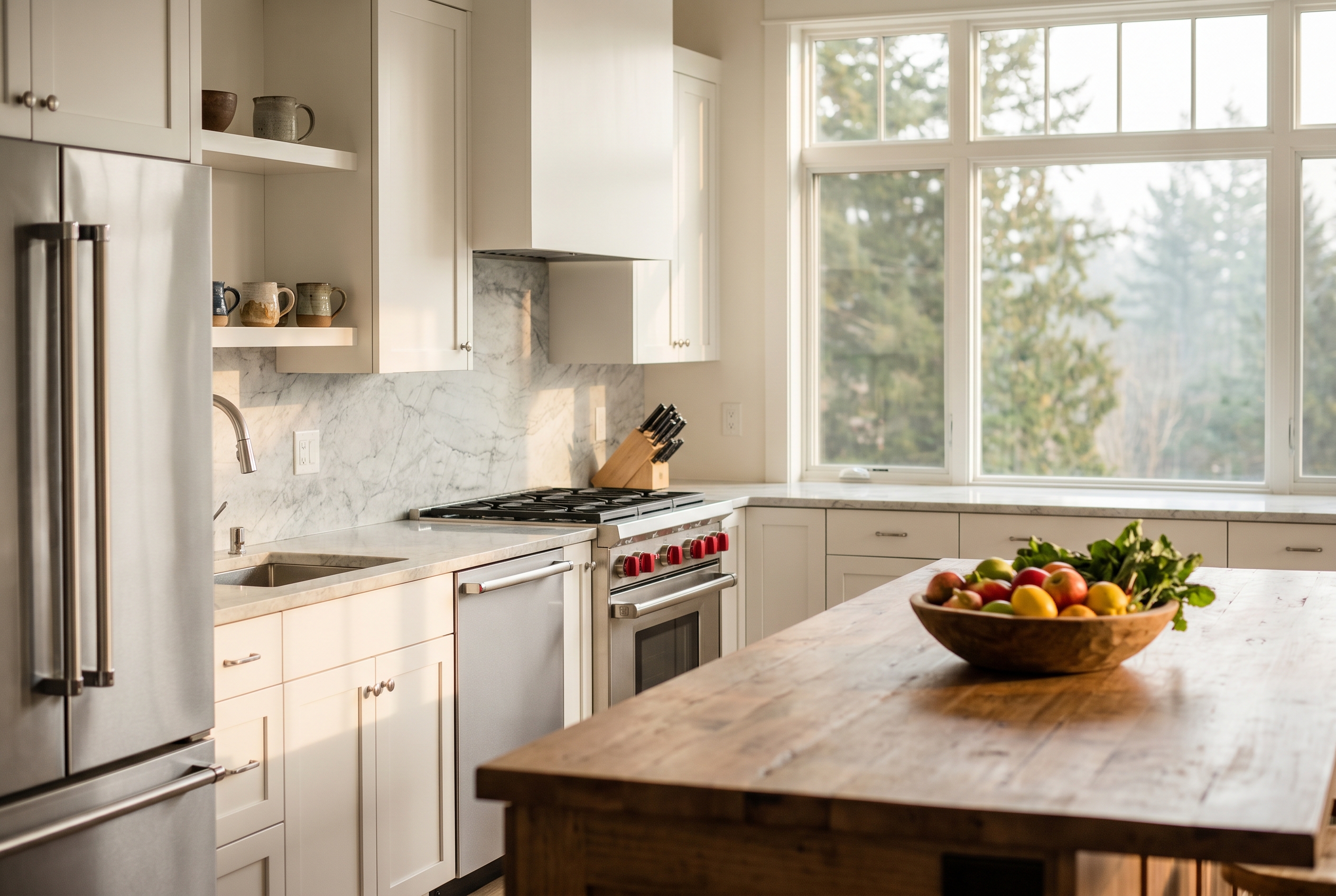 Puget Sound appliance repair in a modern Pacific Northwest kitchen