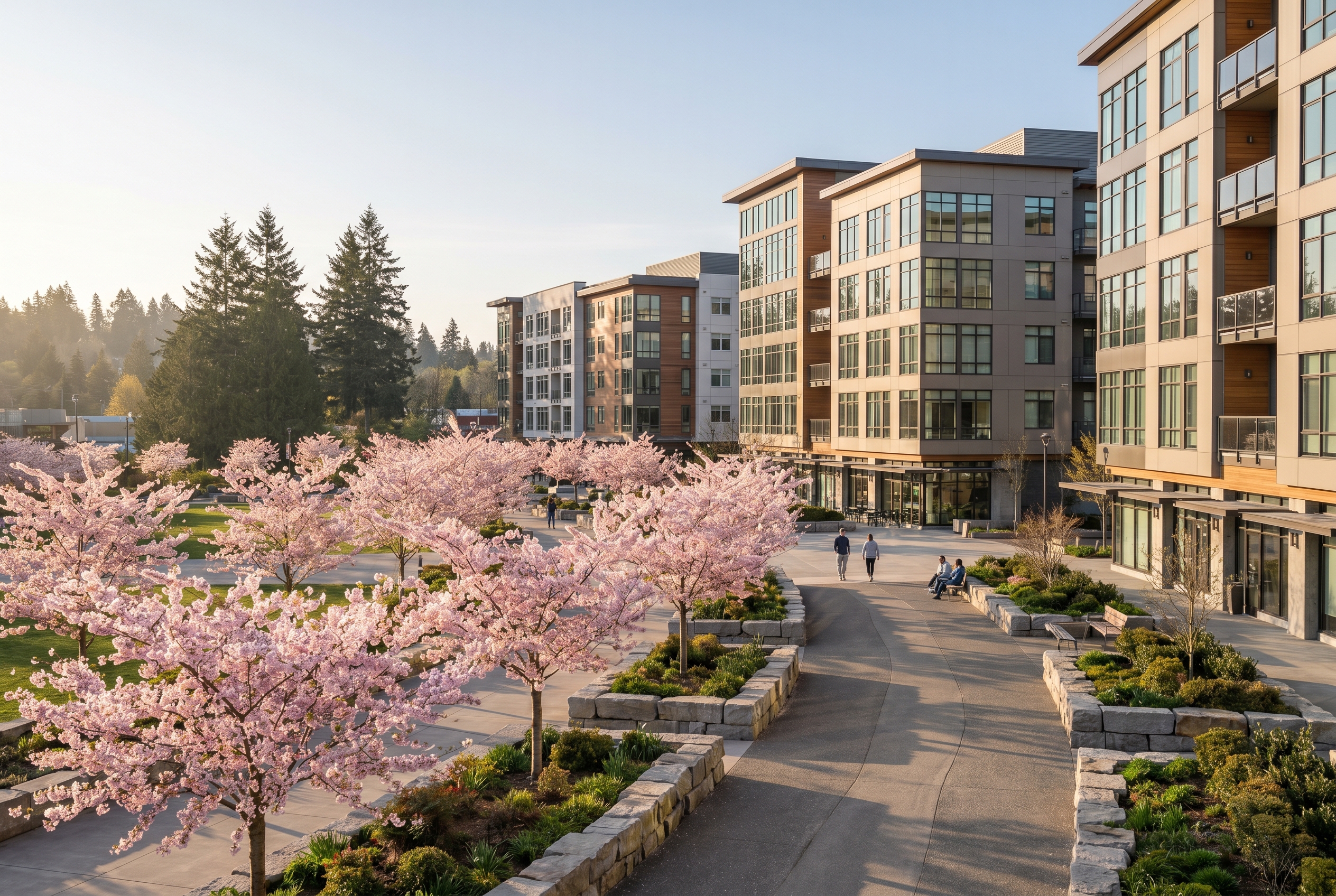 Downtown Redmond, WA