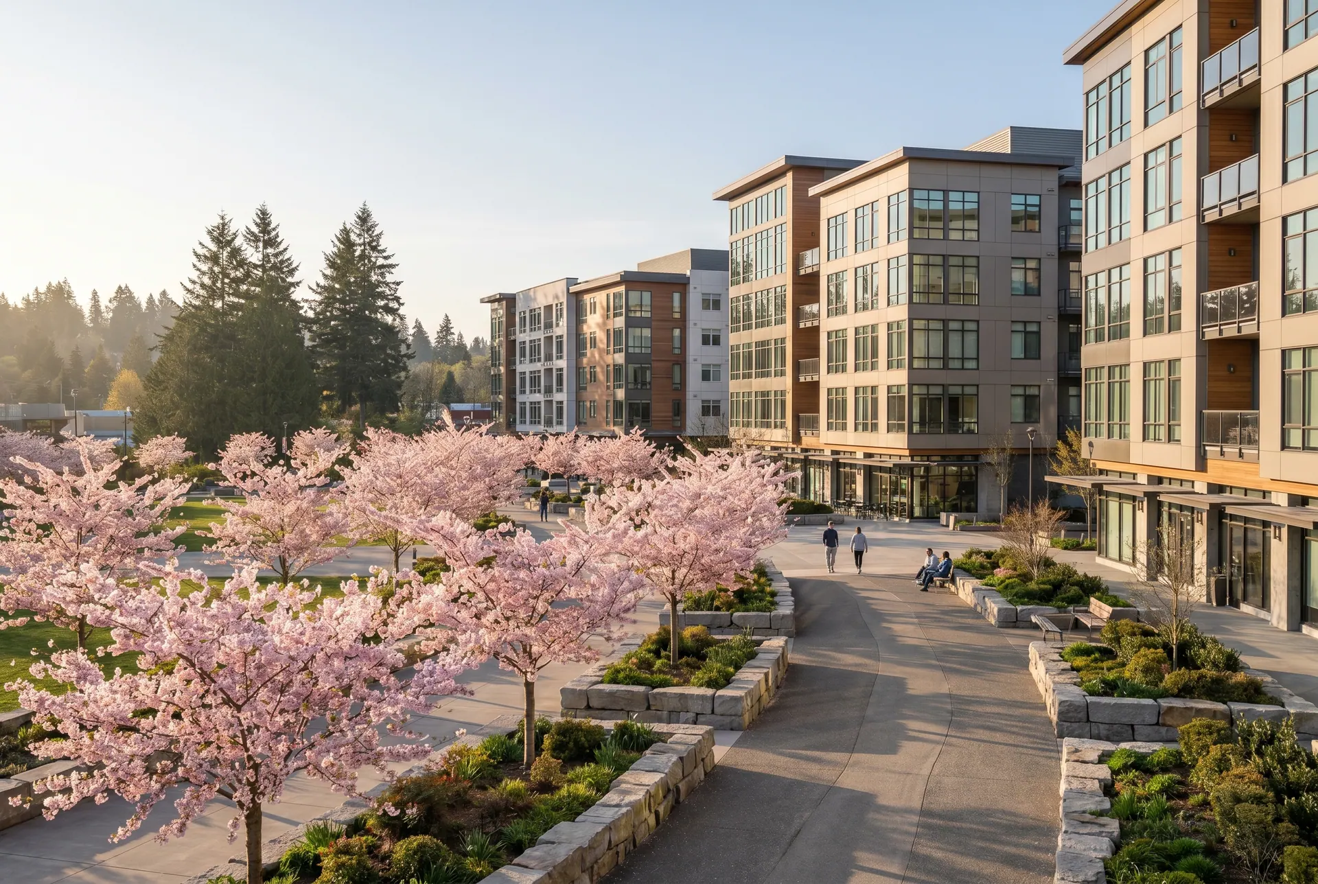 Downtown Redmond, WA