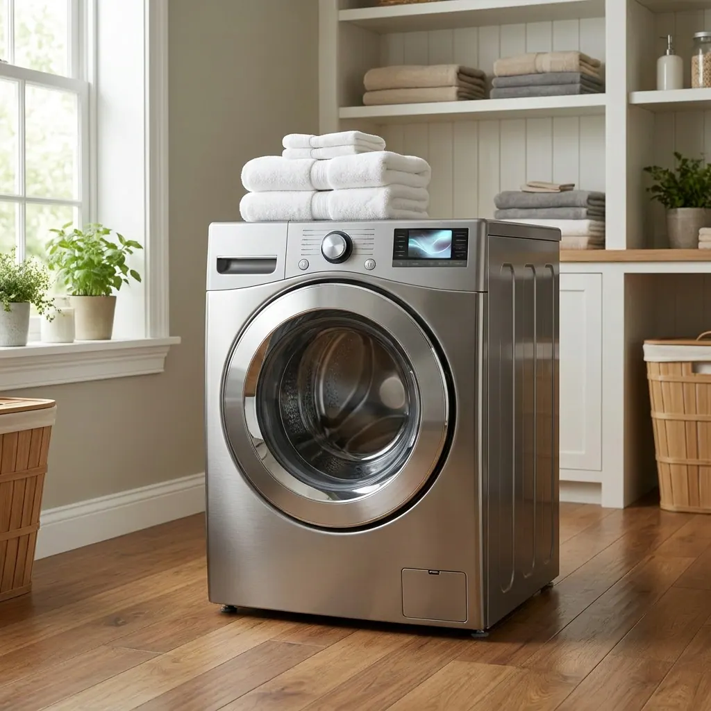 Front-load washing machine we service across the Puget Sound