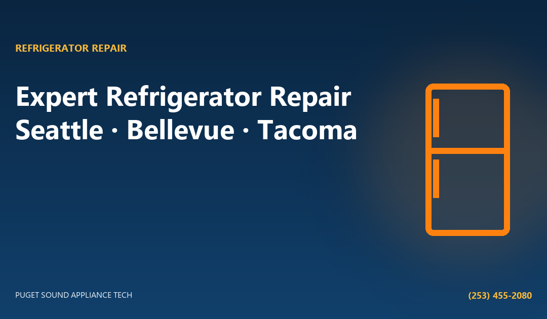 Expert Refrigerator Repair &ndash; Seattle Bellevue Tacoma WA &ndash; Puget Sound Appliance Repair