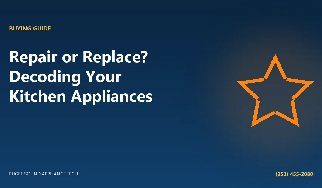Repair or Replace? Decoding Your Kitchen Appliances